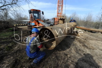 Bohrungen in Nachterstedt